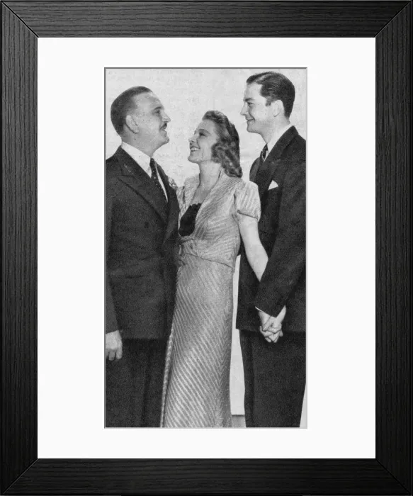 Framed Print : Florence Rice in Paradise For Three (1938) Framed Print : Florence Rice in Paradise For Three (1938)