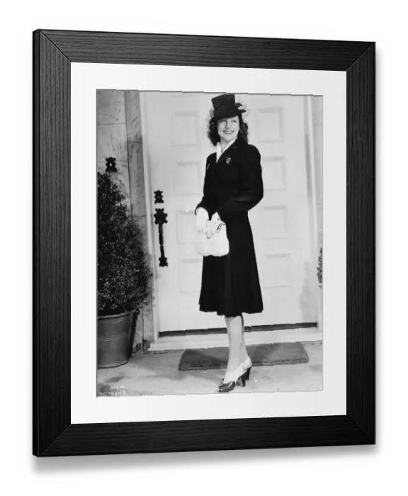Framed Print : Diana Lewis in Andy Hardy Meets Debutante (1940) Framed Print : Diana Lewis in Andy Hardy Meets Debutante (1940)