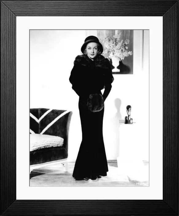 Framed Print : A suit designed by Dolly Tree for Carole Lombard Framed Print : A suit designed by Dolly Tree for Carole Lombard