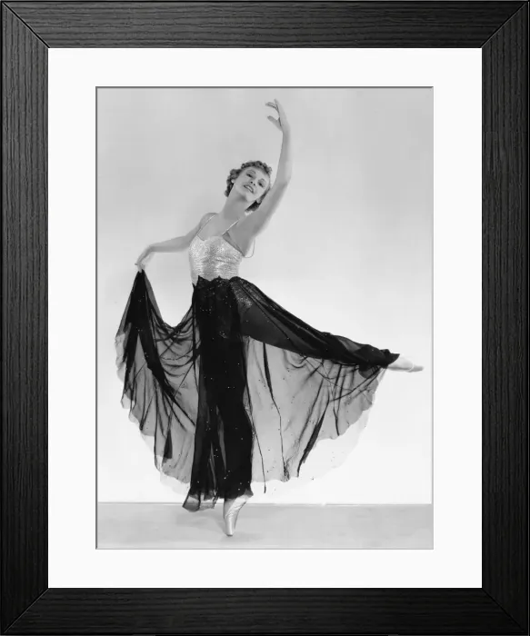 Framed Print : Dancer in the Marx Brothers movie A Day at the Races Framed Print : Dancer in the Marx Brothers movie A Day at the Races