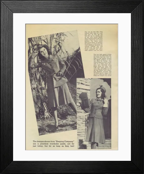 Framed Print : Bride on Budget feature (4 / 4) featuring Ann Rutherford Framed Print : Bride on Budget feature (4 / 4) featuring Ann Rutherford
