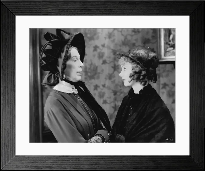 Framed Print : Edna May Oliver and Elizabeth Allan in David Copperfield Framed Print : Edna May Oliver and Elizabeth Allan in David Copperfield
