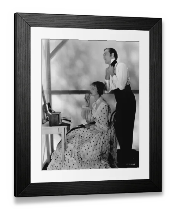 Framed Print : Elizabeth Allan, wearing one her Dolly Tree period gowns Framed Print : Elizabeth Allan, wearing one her Dolly Tree period gowns
