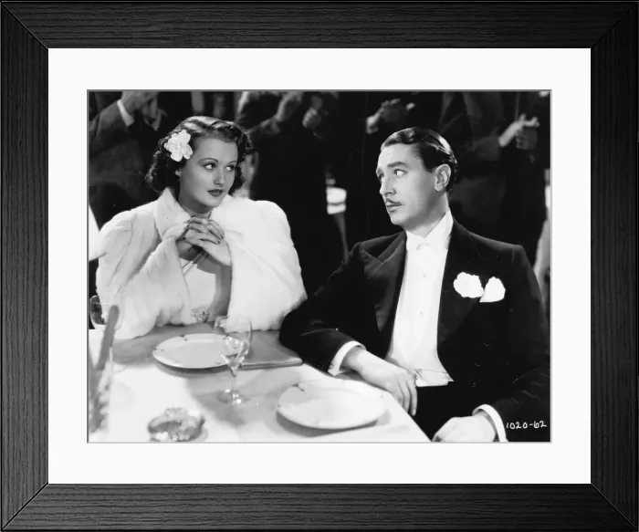 Framed Print : Lynn Carver and Reginald Gardiner in Everybody Sing (1938) Framed Print : Lynn Carver and Reginald Gardiner in Everybody Sing (1938)