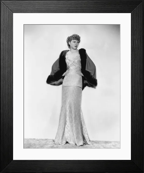 Framed Print : Betty Furness wore this Dolly Tree gown in Shadow of Doubt Framed Print : Betty Furness wore this Dolly Tree gown in Shadow of Doubt