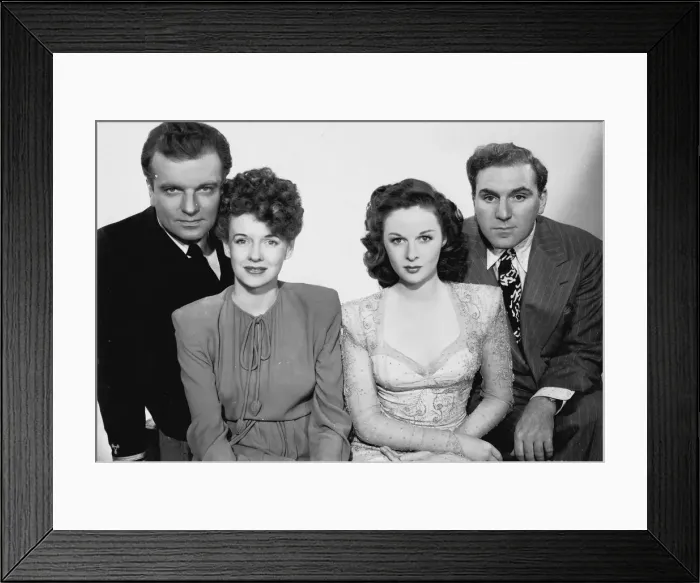 Framed Print : The stars of The Hairy Ape (1943) Framed Print : The stars of The Hairy Ape (1943)
