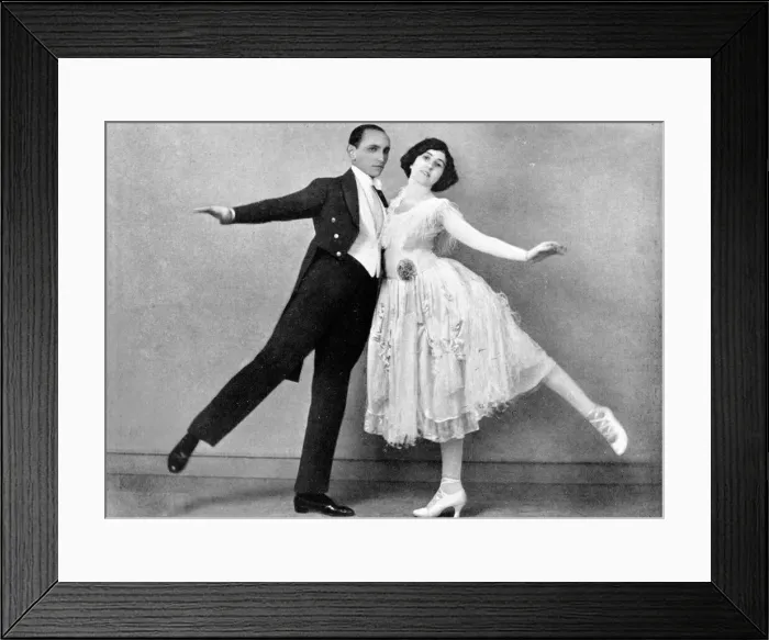 Framed Print : The dancers Dorothy Raymond and George Sanders, London, 1922 Framed Print : The dancers Dorothy Raymond and George Sanders, London, 1922