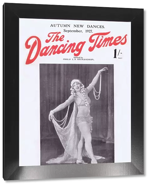 Cover of Dancing Times featuring the dancer Greta Fayne