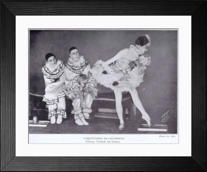 Framed Print : Volinine, Anna Pavlova and Novikoff Framed Print : Volinine, Anna Pavlova and Novikoff