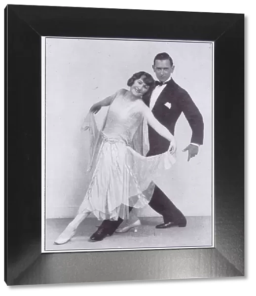 The exhibition dancers Frank Leveson and Joan Bryant, London