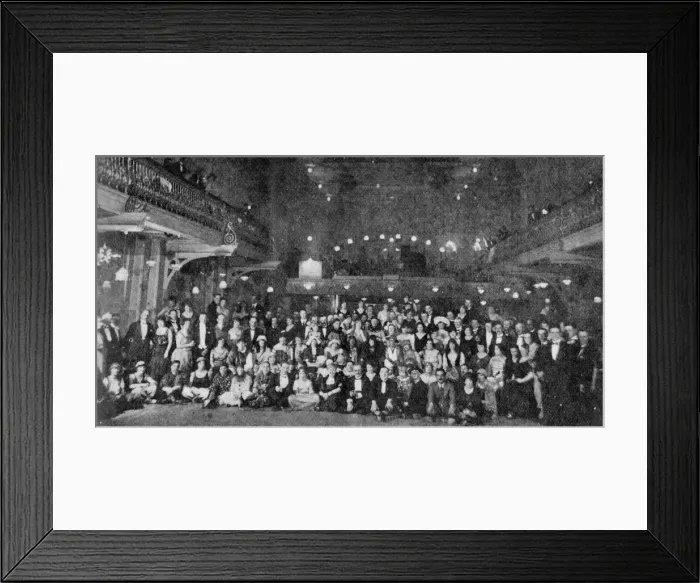 Framed Print : Fancy dress ball at Sherrys Ballroom Brighton Framed Print : Fancy dress ball at Sherrys Ballroom Brighton