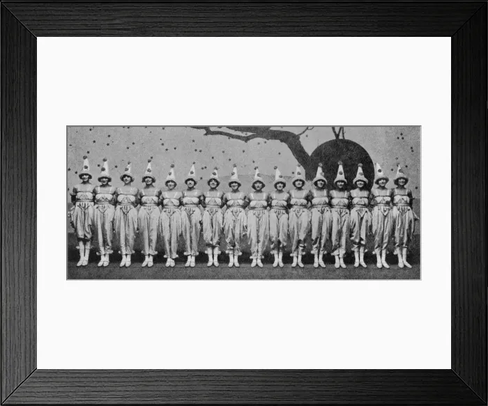 Framed Print : The Palace Girls in the show Whirligig, Palace Theatre Framed Print : The Palace Girls in the show Whirligig, Palace Theatre