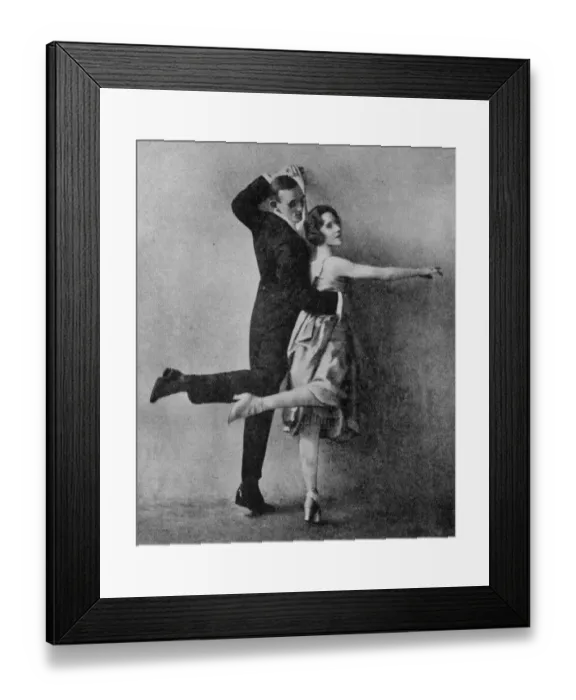 Framed Print : The dancers Marjorie Moss and Geroges Fontana, London, 1920 Framed Print : The dancers Marjorie Moss and Geroges Fontana, London, 1920