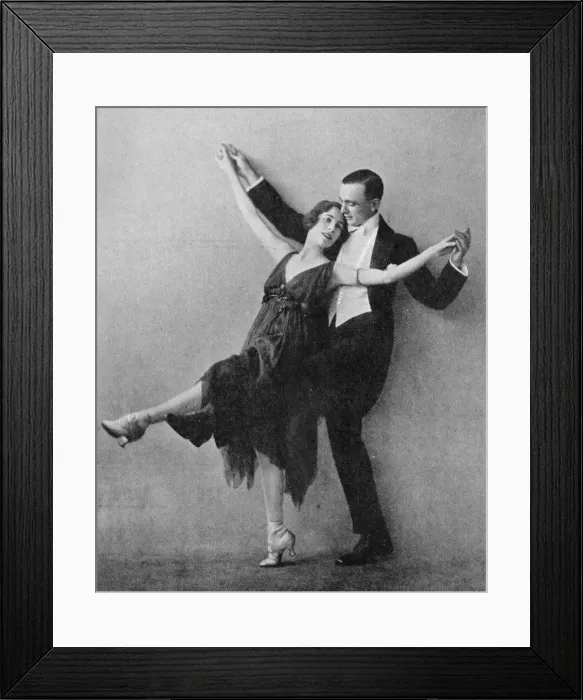 Framed Print : The dancers Marjorie Moss and Geroges Fontana, London, 1920 Framed Print : The dancers Marjorie Moss and Geroges Fontana, London, 1920