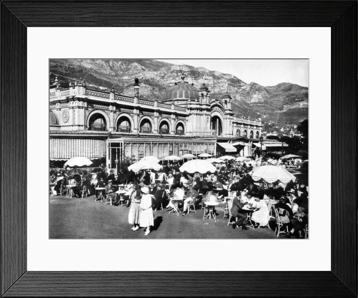 Framed Print : the world famous Caf de Paris at Monte Carlo, 1922 Framed Print : the world famous Caf de Paris at Monte Carlo, 1922