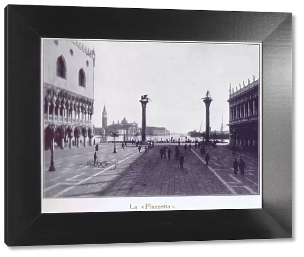 A view of the Piazzetta or Piazza San Marco, Venice, 1929