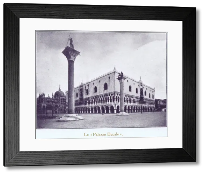 Framed Print : A view of the Palazzo Ducale, Venice, 1929 Framed Print : A view of the Palazzo Ducale, Venice, 1929