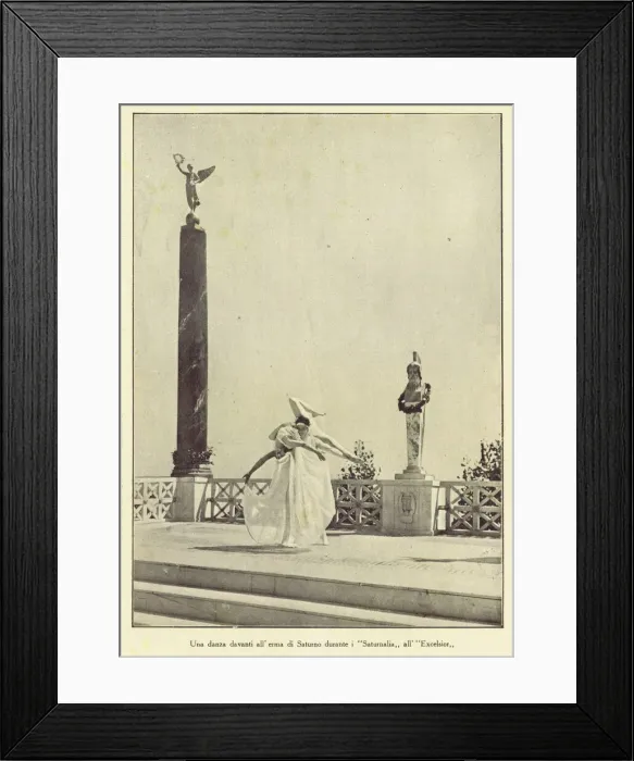 Framed Print : A dance at the Saturnalia festival Framed Print : A dance at the Saturnalia festival