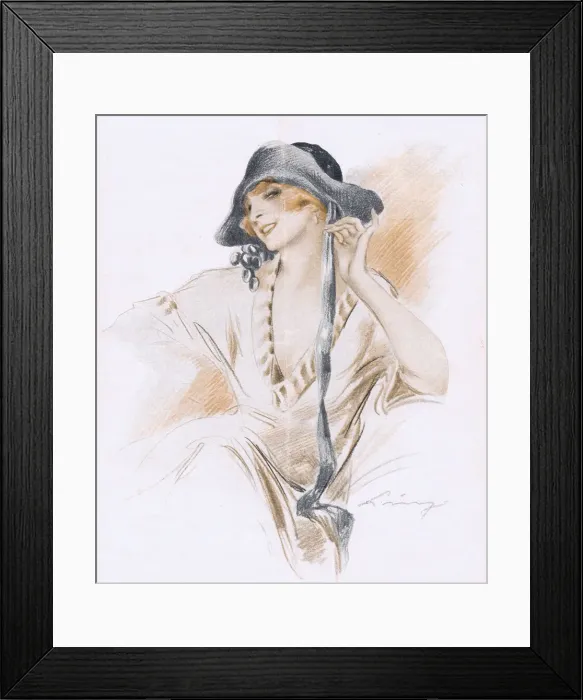 Framed Print : Illustration from Reigen Magazine, Germany, 1921 Framed Print : Illustration from Reigen Magazine, Germany, 1921