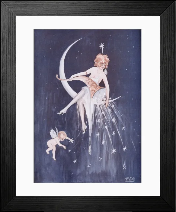 Framed Print : Illustration from Reigen Magazine, Germany, 1922 Framed Print : Illustration from Reigen Magazine, Germany, 1922