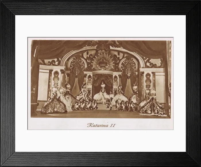 Framed Print : The scene Katarina 11 from Ernst Rolfs 1931 show Framed Print : The scene Katarina 11 from Ernst Rolfs 1931 show