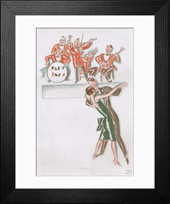 Framed Print : Illustration from Reigen Magazine, Germany, 1926 Framed Print : Illustration from Reigen Magazine, Germany, 1926