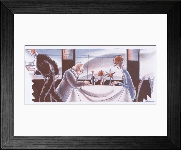Framed Print : Illustration from Reigen Magazine, Germany, 1926 Framed Print : Illustration from Reigen Magazine, Germany, 1926
