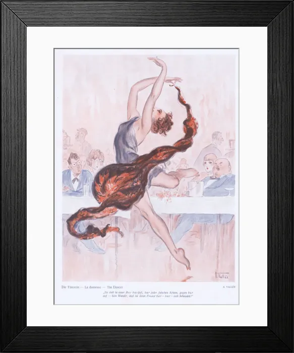 Framed Print : Illustration from Reigen Magazine, Germany, 1926 Framed Print : Illustration from Reigen Magazine, Germany, 1926