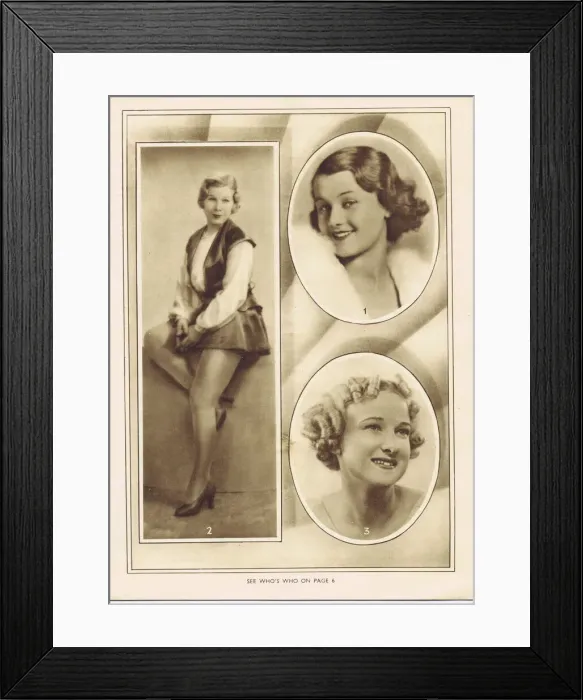 Framed Print : Seton, Preston and Rummond in Mother Goose Framed Print : Seton, Preston and Rummond in Mother Goose
