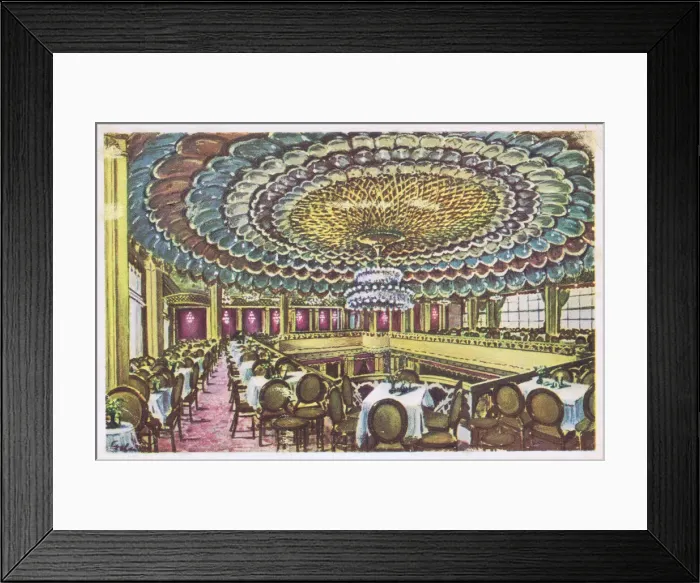 Framed Print : An interior view of the Caf Am Zoo in Berlin, 1920s Framed Print : An interior view of the Caf Am Zoo in Berlin, 1920s