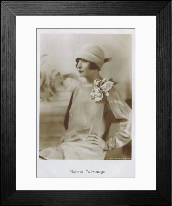 Framed Print : The Hollywod star Norma Talmadge, 1920s Framed Print : The Hollywod star Norma Talmadge, 1920s