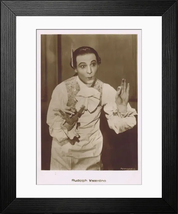 Framed Print : Rudolf Valentino in the film Monsieur Beaucaire, 1924 Framed Print : Rudolf Valentino in the film Monsieur Beaucaire, 1924