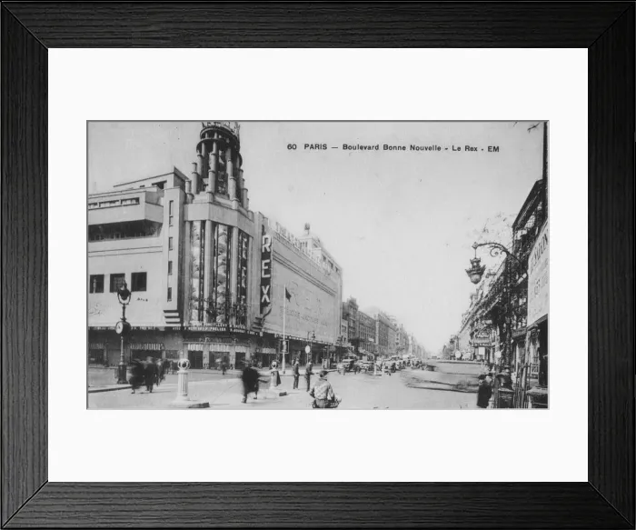 Framed Print : The Rex cinema in Paris built in 1931 by Jacques Haik Framed Print : The Rex cinema in Paris built in 1931 by Jacques Haik