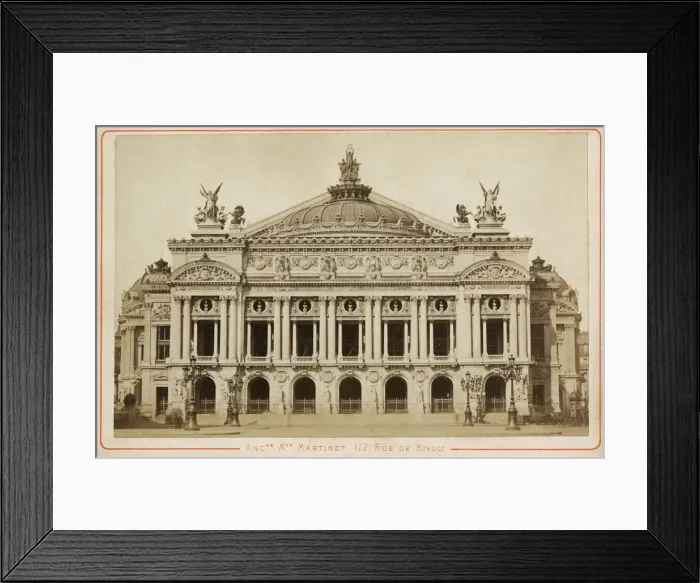 Framed Print : L Opera, Paris, France Framed Print : L Opera, Paris, France