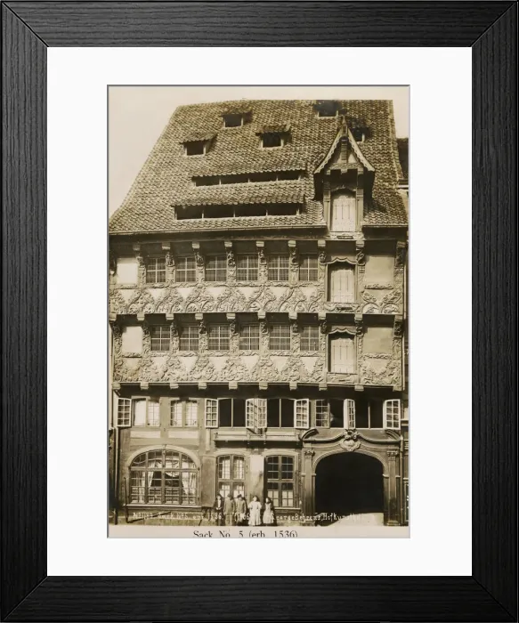 Framed Print : Old House (1536) in Brunswick, Germany Framed Print : Old House (1536) in Brunswick, Germany