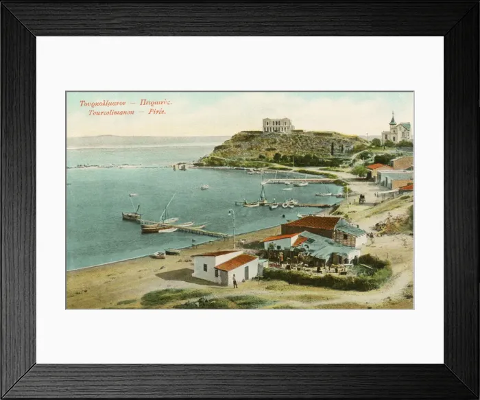 Framed Print : Greece - Kastella and Mikrolimano Framed Print : Greece - Kastella and Mikrolimano