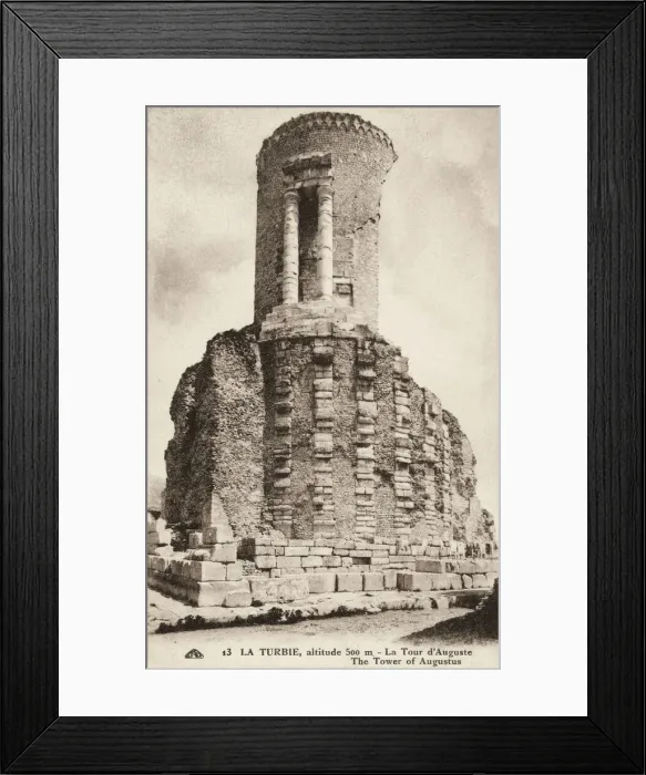Framed Print : La Turbie, France - the Trophy of the Alpes Framed Print : La Turbie, France - the Trophy of the Alpes