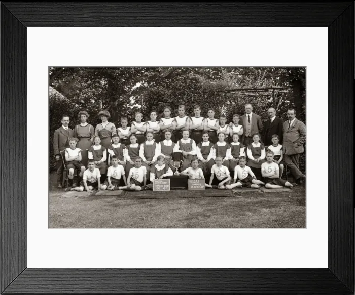 Framed Print : Banstead Cottage Homes - Sports Teams