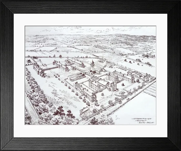 Framed Print : Hunslet Workhouse, Leeds Framed Print : Hunslet Workhouse, Leeds