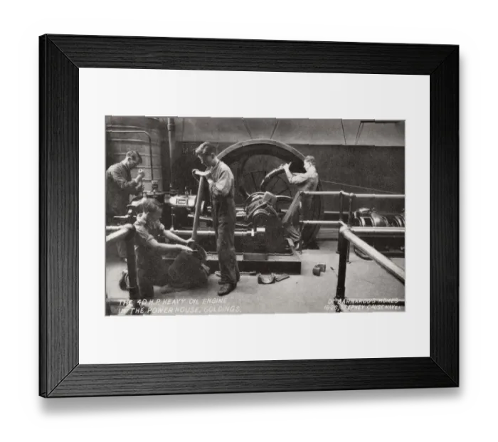 Framed Print : Power House, William Baker Technical School, Hertford Framed Print : Power House, William Baker Technical School, Hertford