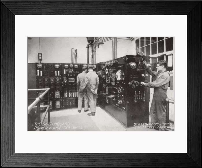 Framed Print : Power House, William Baker Technical School, Hertford Framed Print : Power House, William Baker Technical School, Hertford