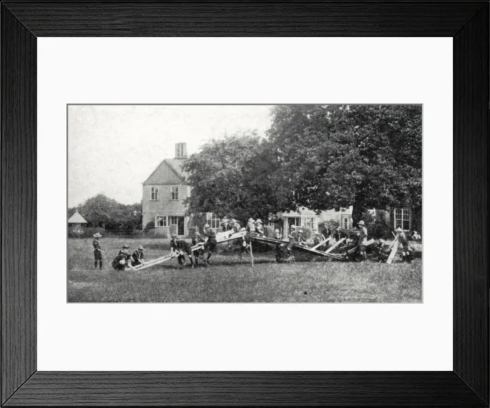 Framed Print : National Childrens Home, Birmingham Boy Scouts Framed Print : National Childrens Home, Birmingham Boy Scouts