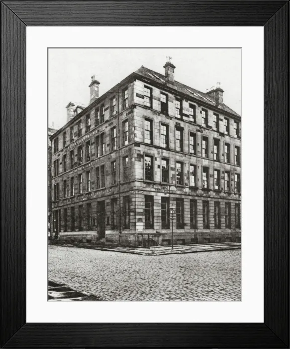 Framed Print : Quarriers Glasgow City Orphan Home Framed Print : Quarriers Glasgow City Orphan Home