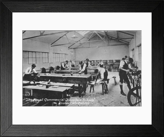 Framed Print : Royal Commercial Travellers Schools, Pinner - Workshop Framed Print : Royal Commercial Travellers Schools, Pinner - Workshop