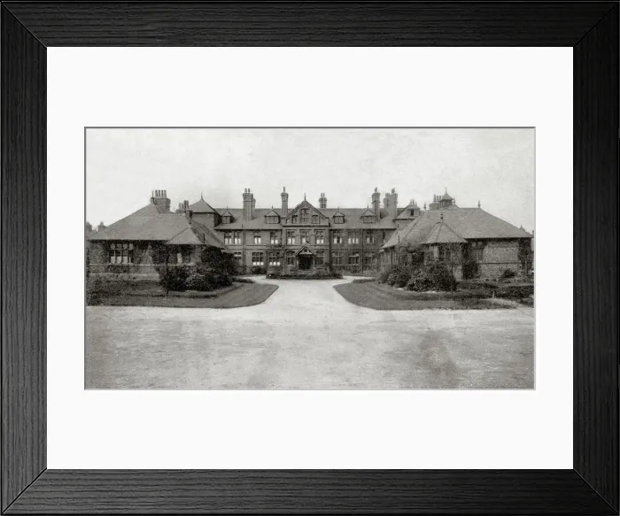 Framed Print : Highfield Military Hospital, Liverpool Framed Print : Highfield Military Hospital, Liverpool