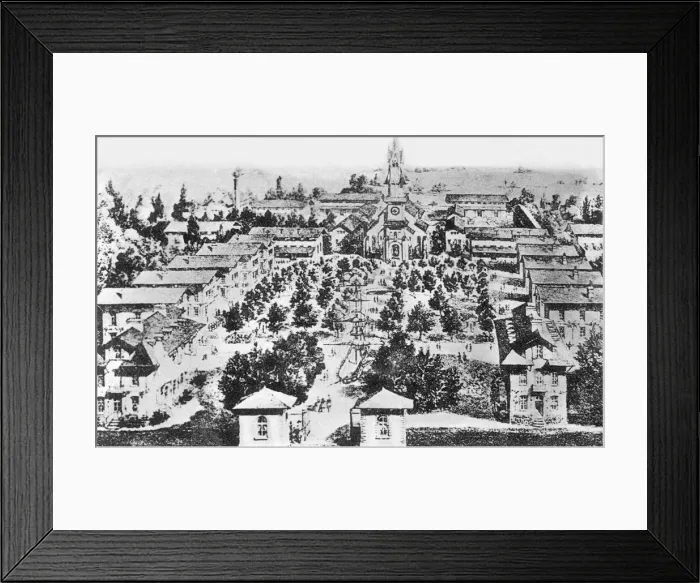 Framed Print : Mettray Agricultural Colony Framed Print : Mettray Agricultural Colony