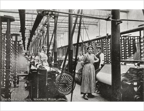 Warping Room, Cotton Mill, Wigan