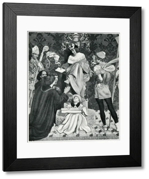 Framed Print : King Henry VII, the first of the Tudors Framed Print : King Henry VII, the first of the Tudors