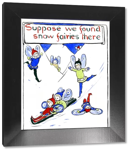 Suppose we found snow fairies there, by Minnie Asprey