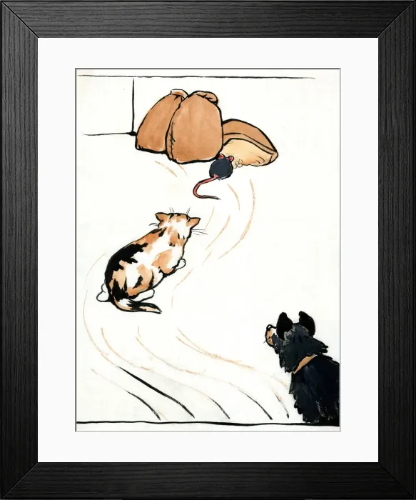 Framed Print : The House That Jack Built, by Minnie Asprey Framed Print : The House That Jack Built, by Minnie Asprey